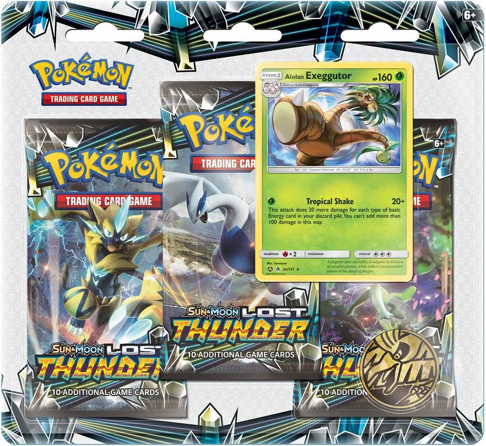 Tripack Tonnerre Perdu : Noadkoko d'Alola — SM - Lost Thunder — Pokemon
