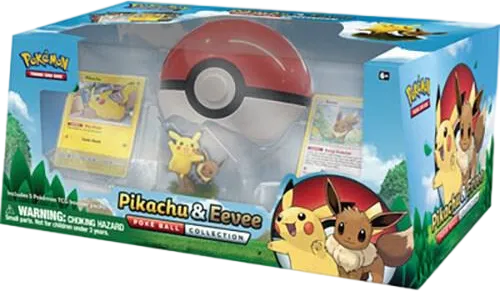 Collection Poké Ball Pikachu et Évoli — Miscellaneous Cards & Products — Pokemon