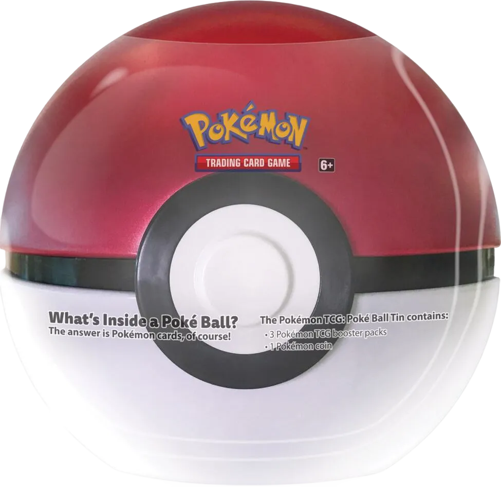 Pokemon - Poke Ball Tin - Poke Ball — Miscellaneous Cards & Products — Pokemon