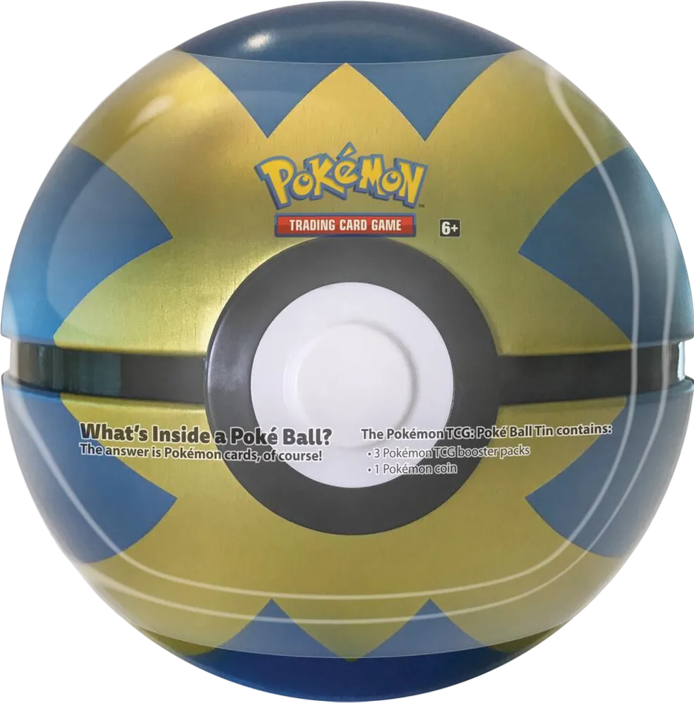 Pokemon - Poke Ball Tin - Quick Ball — Miscellaneous Cards & Products — Pokemon