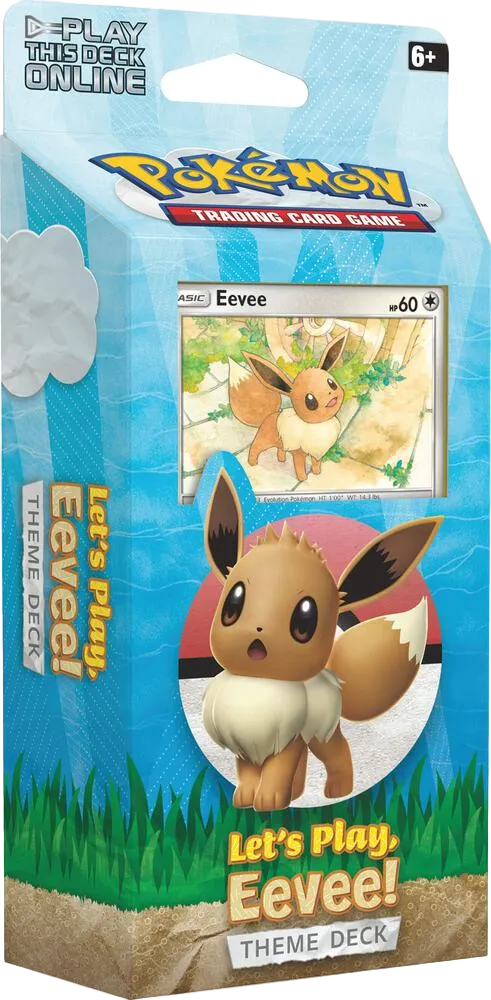 Let's Play Theme Deck [Eevee] — Miscellaneous Cards & Products — Pokemon