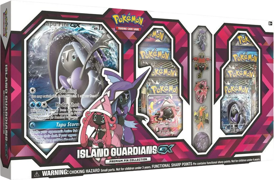 Island Guardians GX Premium Pin Collection from SM - Lost Thunder - Pokemon
