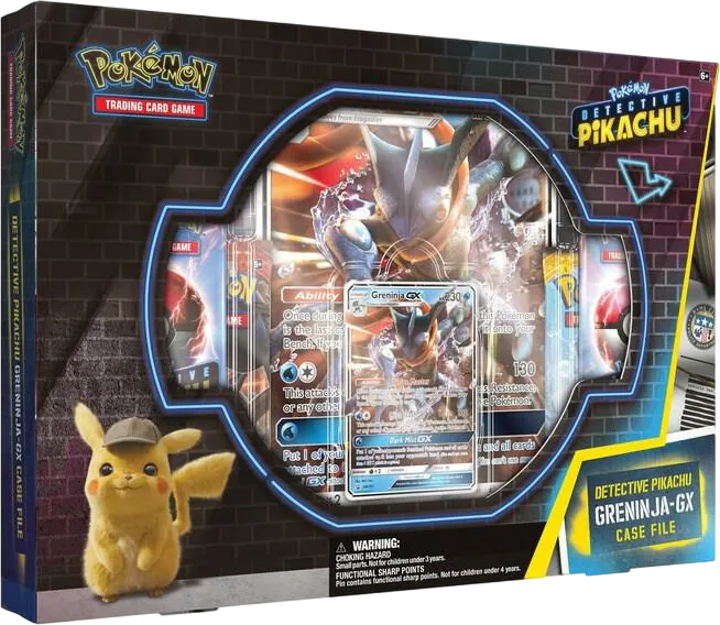 Detective Pikachu: Greninja GX Case File — Detective Pikachu — Pokemon