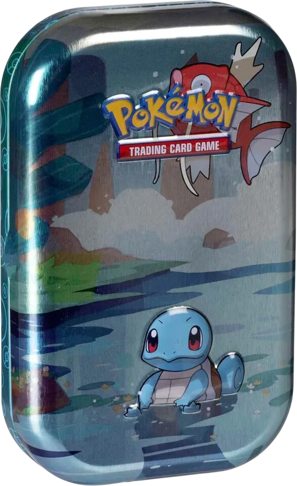 Kanto Friends Mini Tin [Squirtle] — Miscellaneous Cards & Products — Pokemon