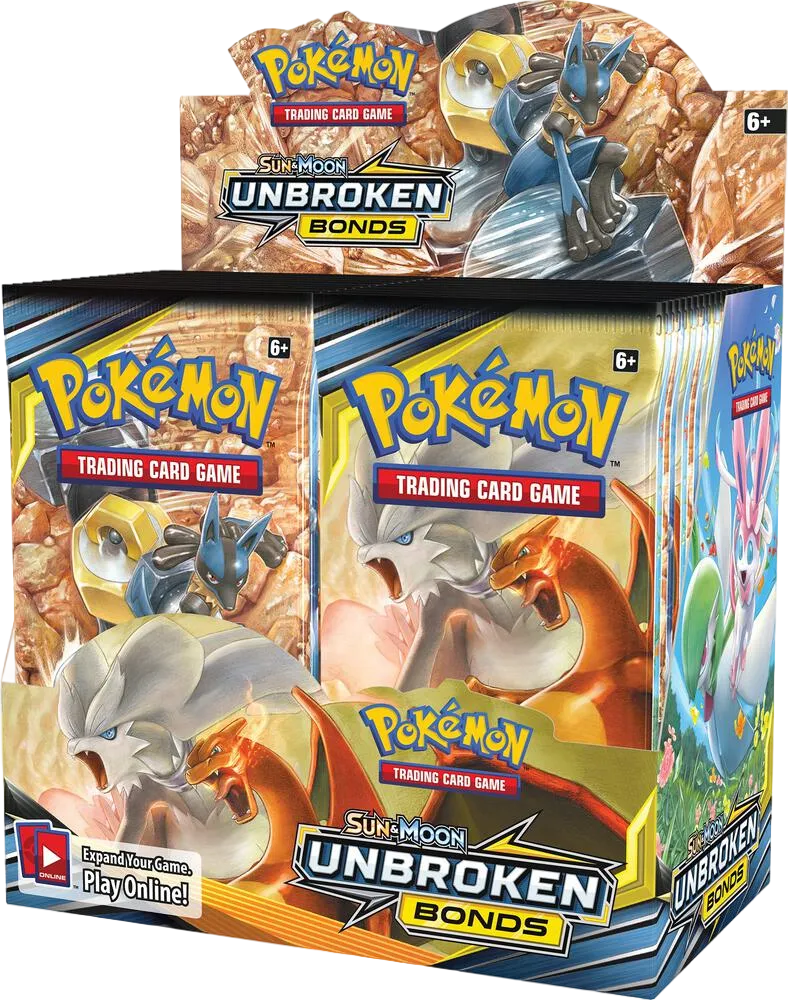 Unbroken Bonds Booster Box — SM - Unbroken Bonds — Pokemon