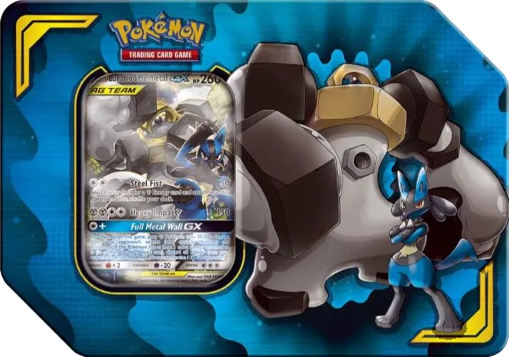 Power Partnership Tin [Lucario & Melmetal GX] — SM - Unified Minds — Pokemon