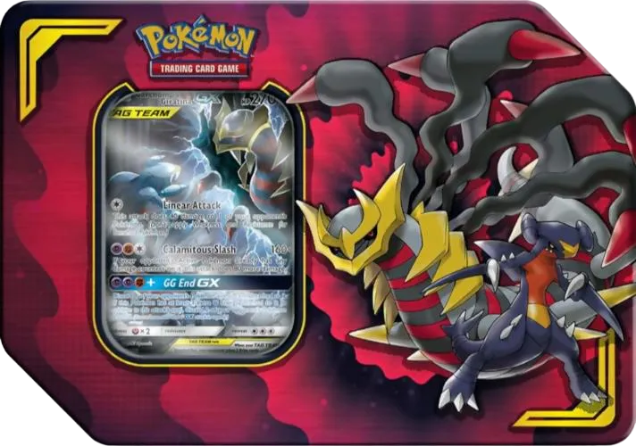 Power Partnership Tin [Garchomp & Giratina GX] — SM - Unified Minds — Pokemon