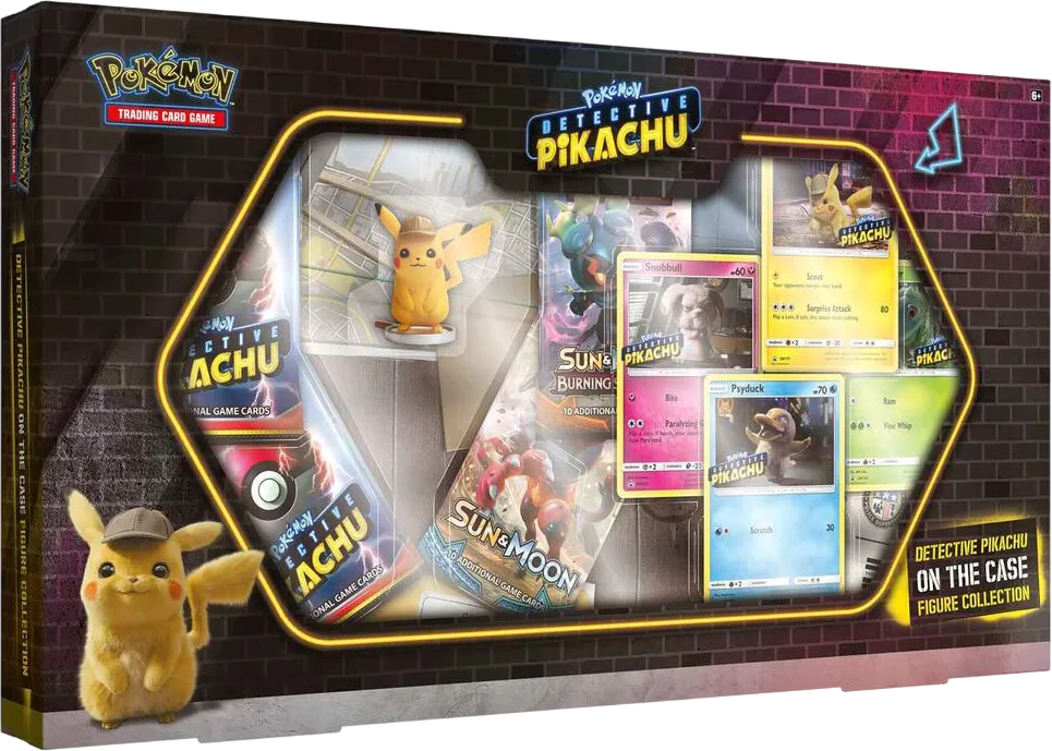 Figure Collection Détective Pikachu On the Case — Detective Pikachu — Pokemon