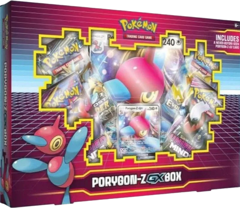 Porygon-Z GX Box — SM - Unified Minds — Pokemon