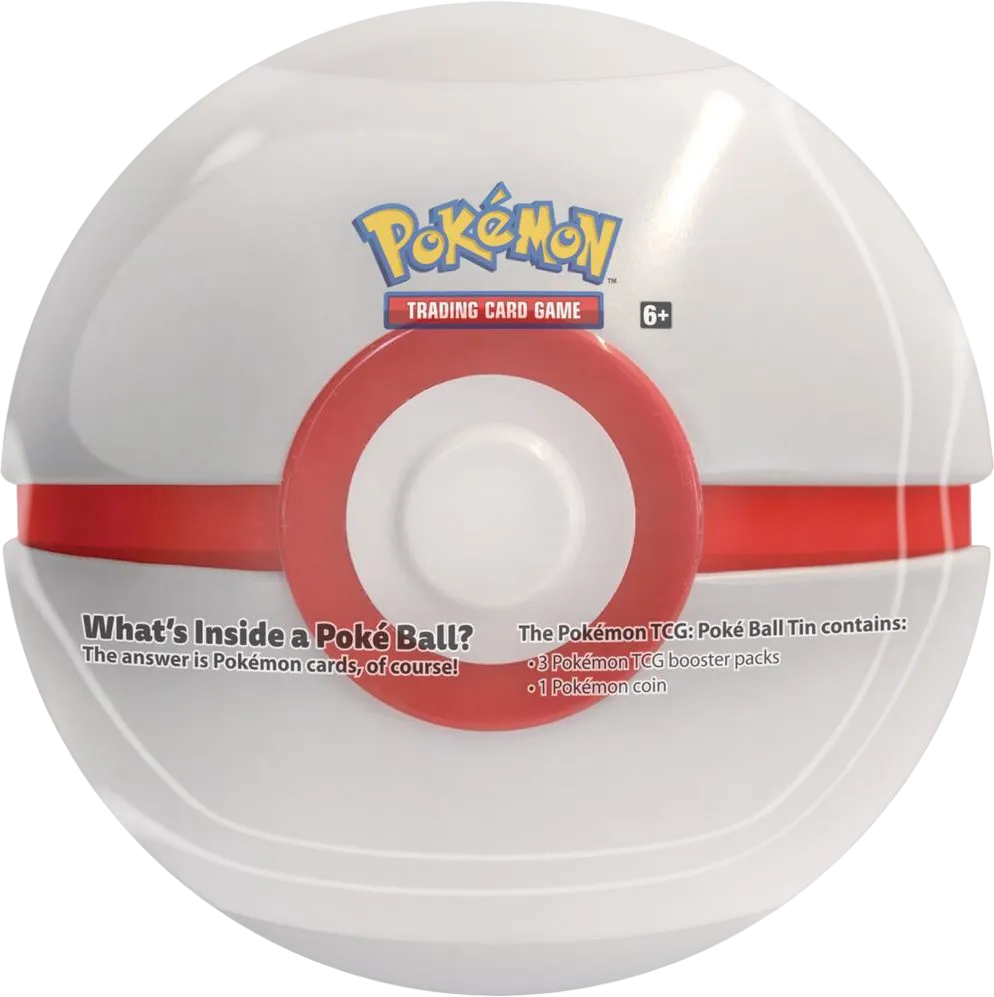 Pokemon - Poke Ball Tin - Premier Ball — Miscellaneous Cards & Products — Pokemon