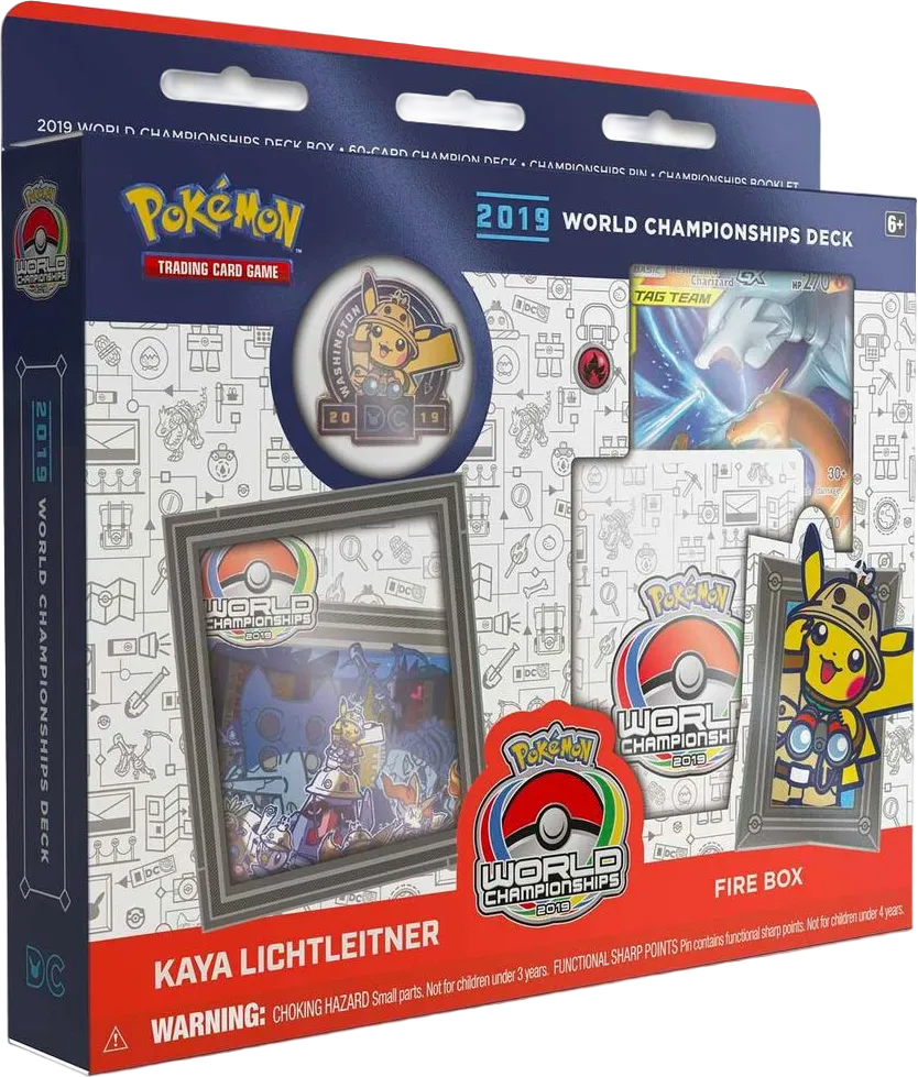 Deck des Championnats du Monde 2019 : Kaya Lichtleitner (Fire Box) — World Championship Decks — Pokemon