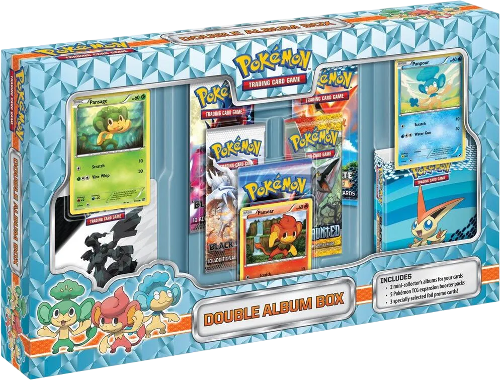 Double Album Box — Miscellaneous Cards & Products — Pokemon