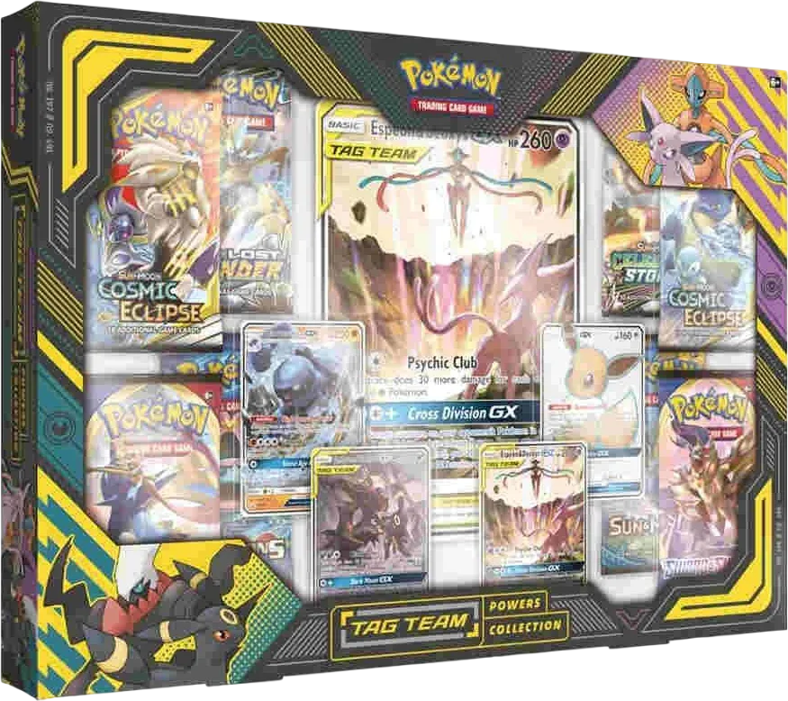TAG TEAM Powers Collection [Espeon & Deoxys GX] — Miscellaneous Cards & Products — Pokemon