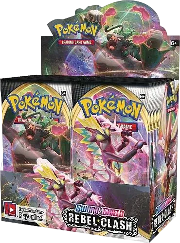 Display Clash des Rebelles (18 boosters) — SWSH02: Rebel Clash — Pokemon
