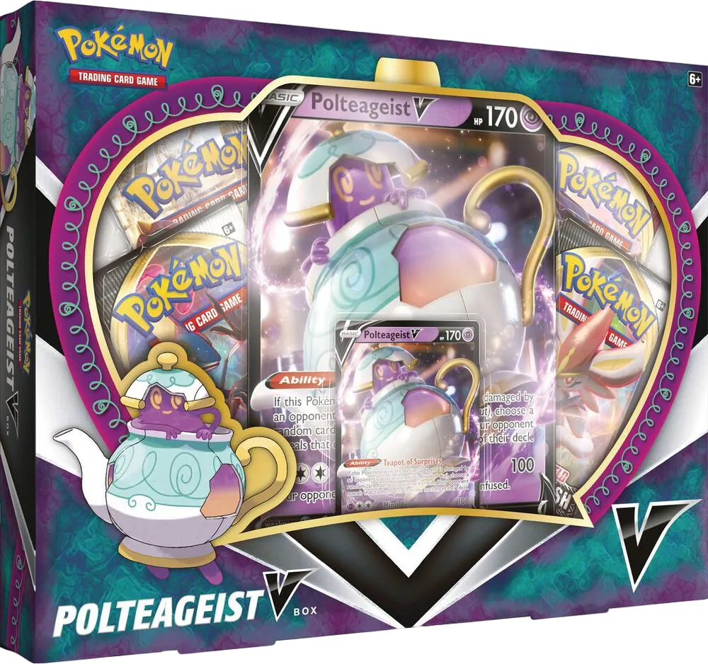 Coffret Polthégeist V — SWSH02: Rebel Clash — Pokemon