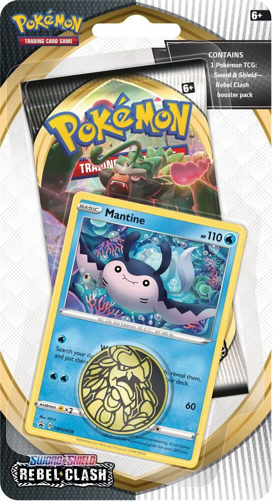 Blister Clash des Rebelles : Démanta — SWSH02: Rebel Clash — Pokemon