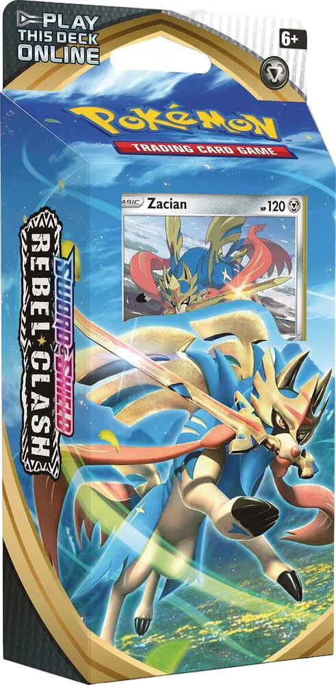 Clash des Rebelles : Deck à thème Zacian — SWSH02: Rebel Clash — Pokemon