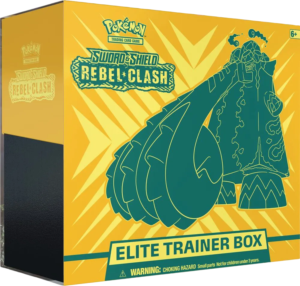 Rebel Clash Elite Trainer Box — SWSH02: Rebel Clash — Pokémon