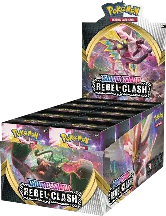 Display de Boîtiers Stratégies et Combats Clash des Rebelles — SWSH02: Rebel Clash — Pokemon
