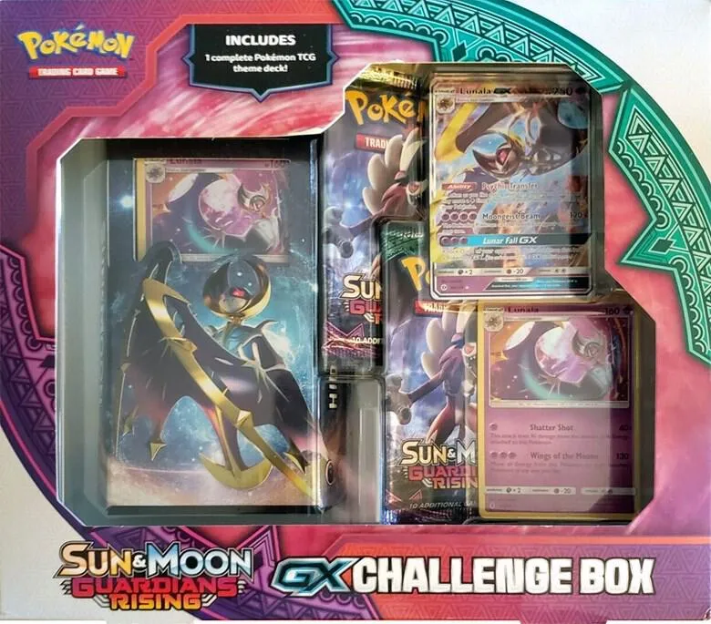 Coffret GX Challenge : Lunala — SM - Guardians Rising — Pokemon
