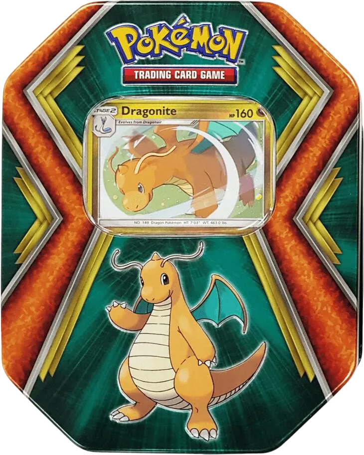 Dragonite Dragons Tin — Miscellaneous Cards & Products — Pokemon