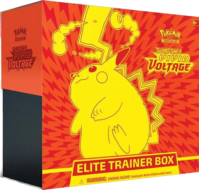 Vivid Voltage Elite Trainer Box — SWSH04: Vivid Voltage — Pokemon
