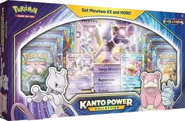 Kanto Power Collection [Mewtwo EX/Slowbro EX] — XY - Evolutions — Pokemon