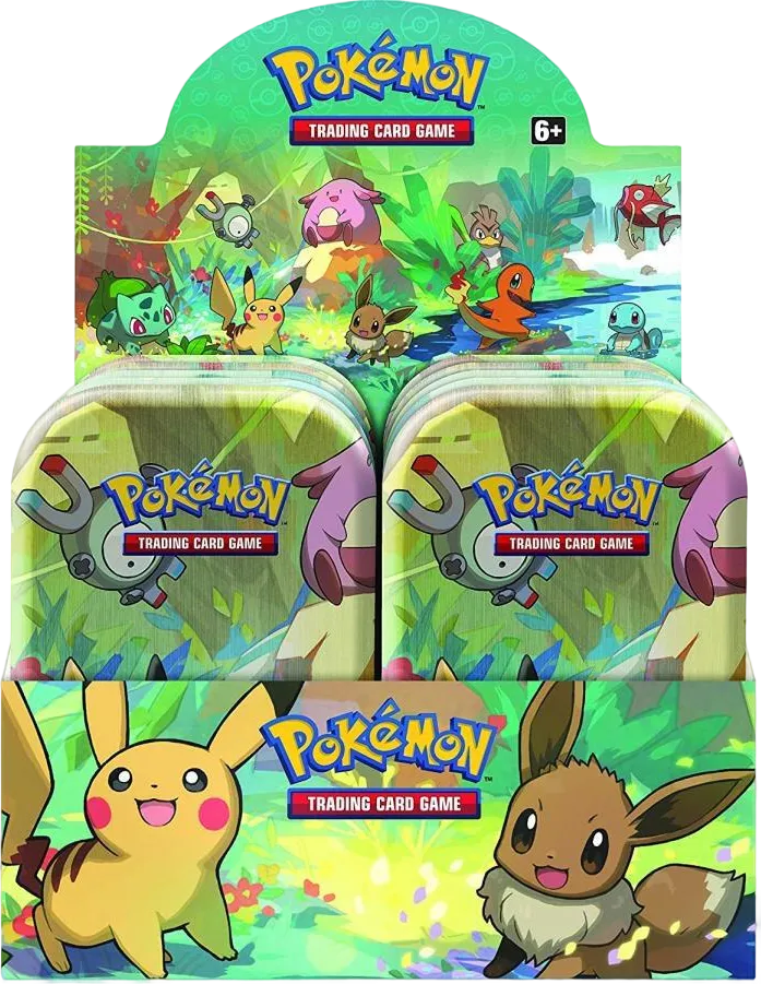 Kanto Friends Mini Tin Display — Miscellaneous Cards & Products — Pokemon