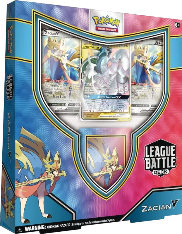 League Battle Deck [Zacian V] — Miscellaneous Cards & Products — Pokemon