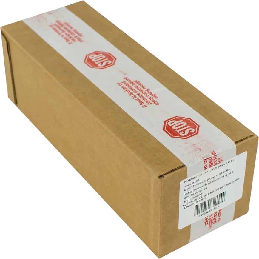 XY Evolutions Booster Box Case — XY - Evolutions — Pokemon