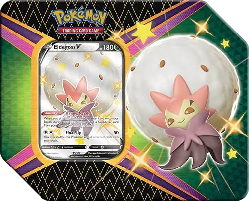 Shining Fates V Tin [Eldegoss V] — Shining Fates — Pokemon