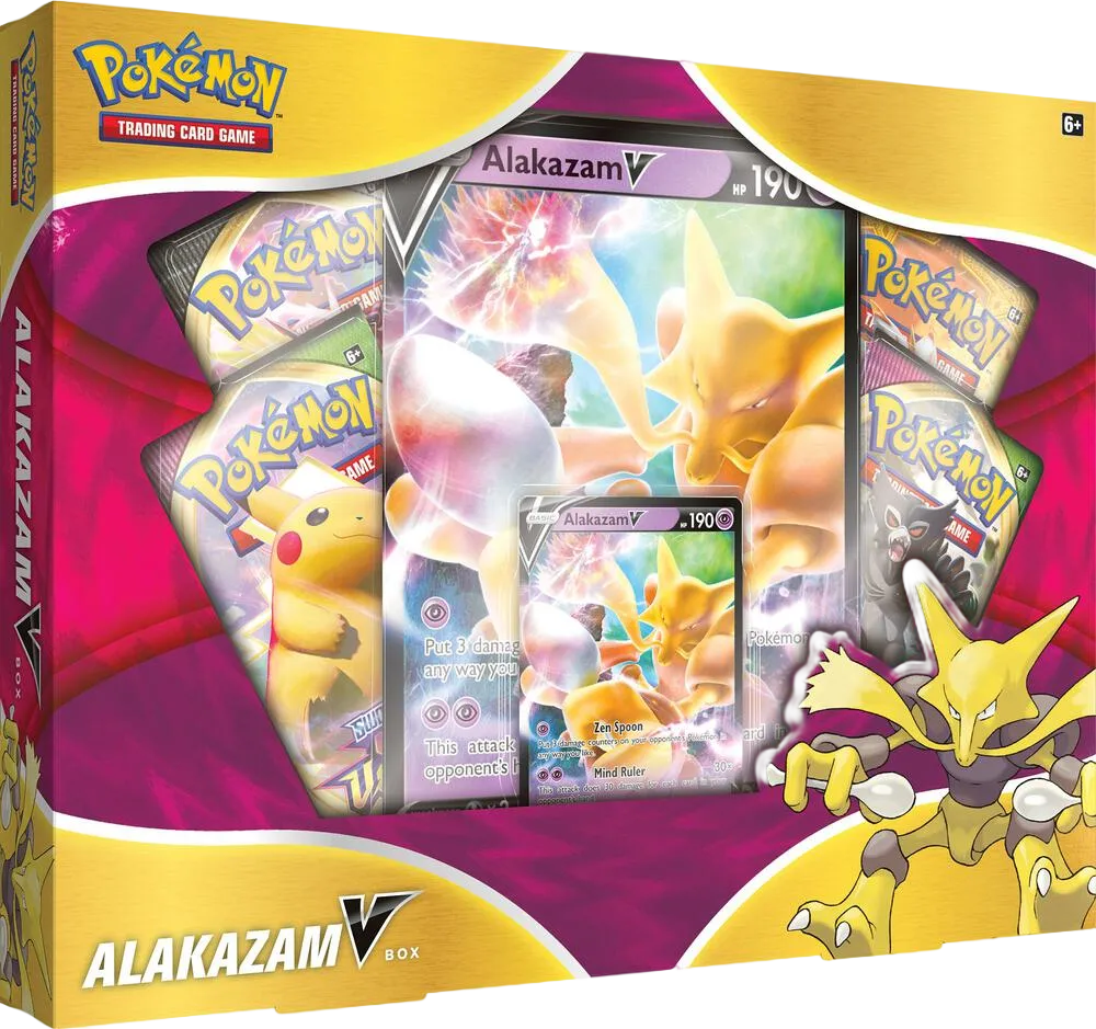 Alakazam V Box — SWSH04: Vivid Voltage — Pokemon