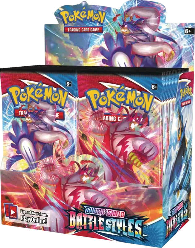 Battle Styles Booster Box — SWSH05: Battle Styles — Pokemon