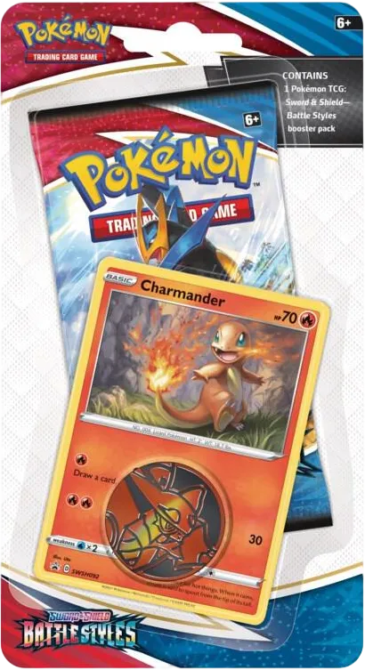 Battle Styles Single Pack Blister [Charmander] — SWSH05: Battle Styles — Pokemon