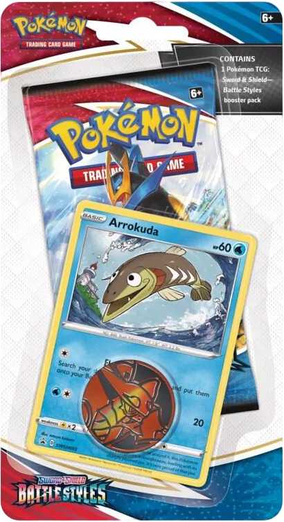 Battle Styles Single Pack Blister [Arrokuda] — SWSH05: Battle Styles — Pokemon