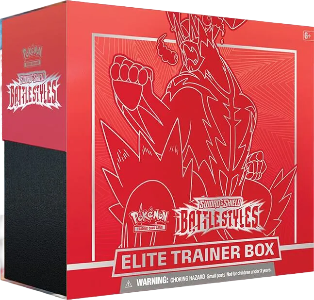 Battle Styles Elite Trainer Box [Single Strike Urshifu] (Red) — SWSH05: Battle Styles — Pokemon