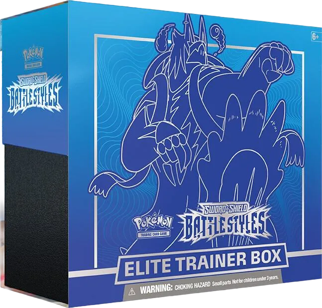 Battle Styles Elite Trainer Box [Rapid Strike Urshifu] (Blue) — SWSH05: Battle Styles — Pokemon