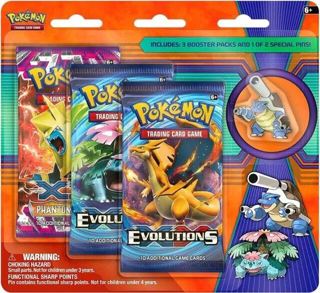 XY - Evolutions Pin Collection [Mega Blastoise] — XY - Evolutions — Pokemon