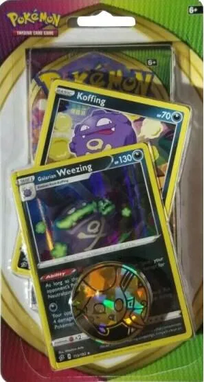 Vivid Voltage Premium Checklane Blister [Weezing] — SWSH04: Vivid Voltage — Pokemon