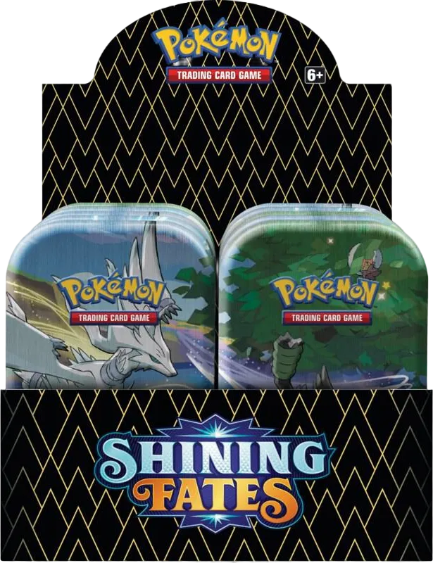 Shining Fates Mini Tin Display — Shining Fates — Pokemon
