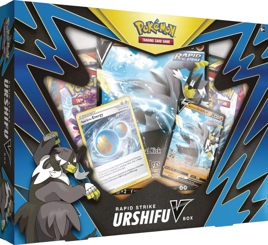 Rapid Strike Urshifu V Box — SWSH05: Battle Styles — Pokemon