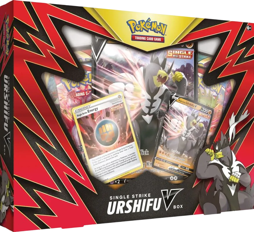 Single Strike Urshifu V Box — SWSH05: Battle Styles — Pokemon