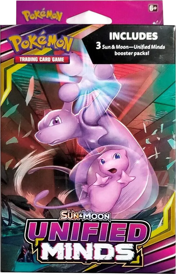 Unified Minds 3 Pack Hanger Box — SM - Unified Minds — Pokemon