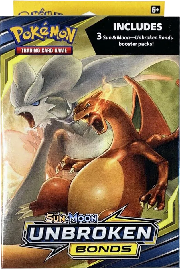 Unbroken Bonds 3 Pack Hanger Box — SM - Unbroken Bonds — Pokemon