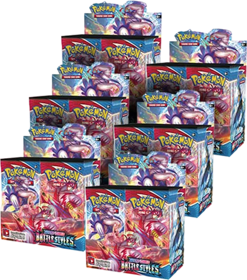 Battle Styles Booster Box Case — SWSH05: Battle Styles — Pokemon