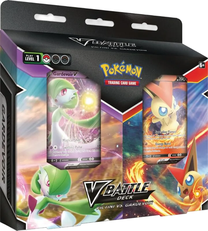 V Battle Deck Bundle [Victini V/Gardevoir V] — Miscellaneous Cards & Products — Pokemon