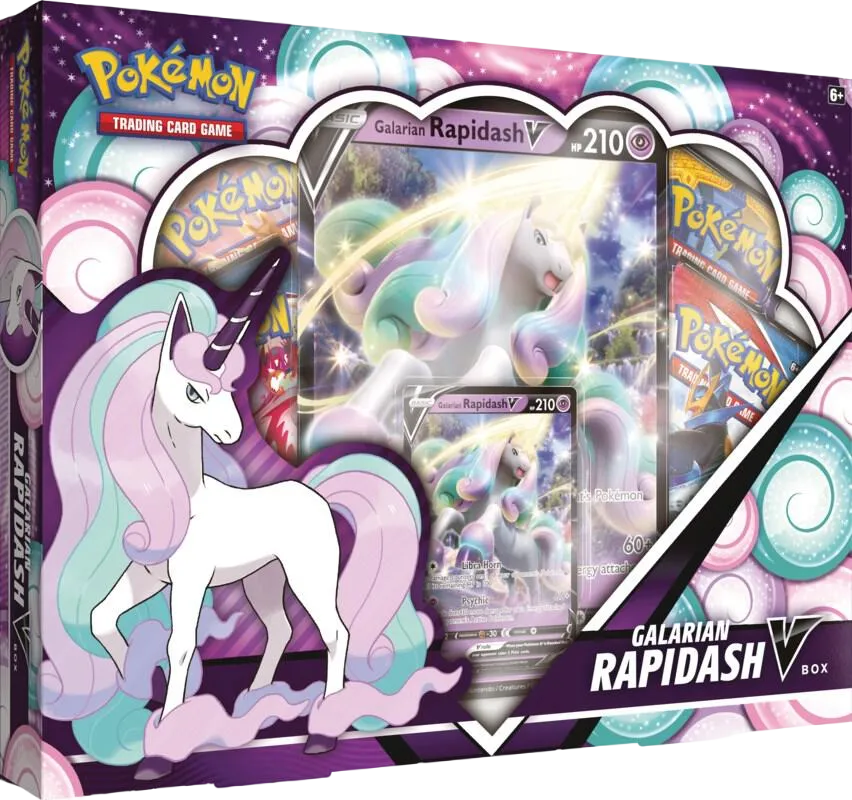 Galarian Rapidash V Box — SWSH05: Battle Styles — Pokemon