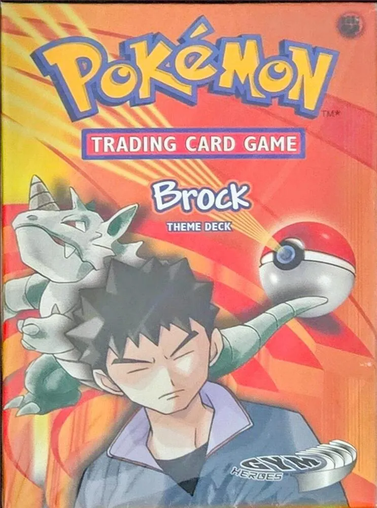Gym Heroes : Deck à thème Brock — Gym Heroes — Pokemon