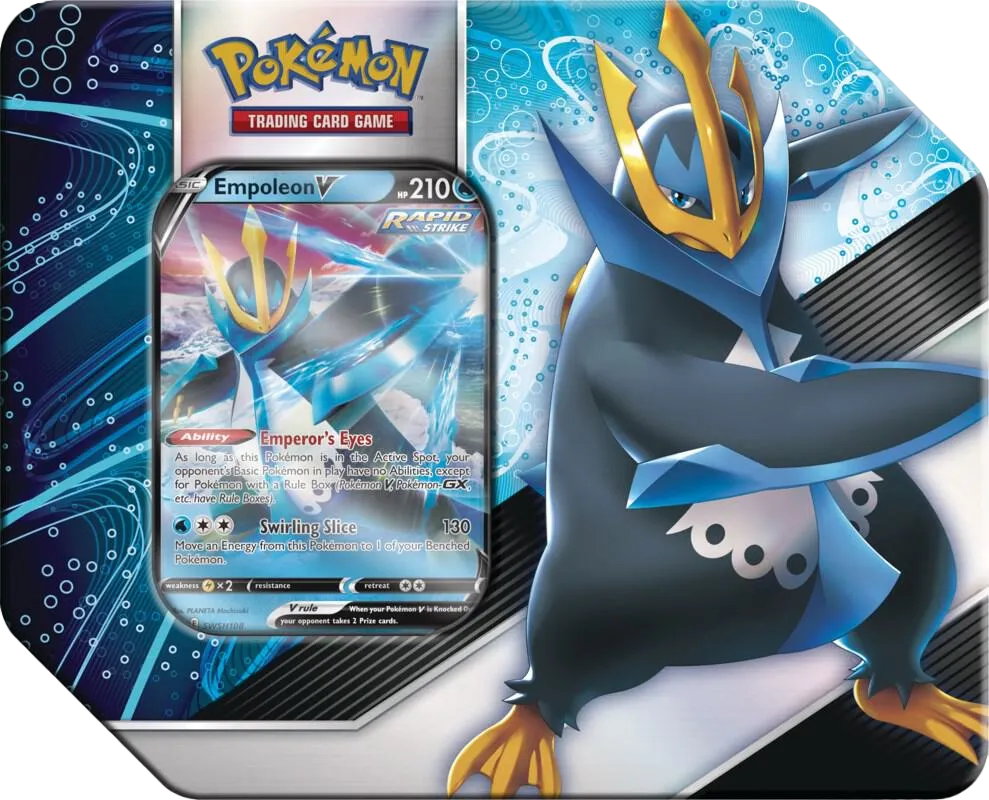 V Strikers Tin [Empoleon V] — SWSH05: Battle Styles — Pokemon