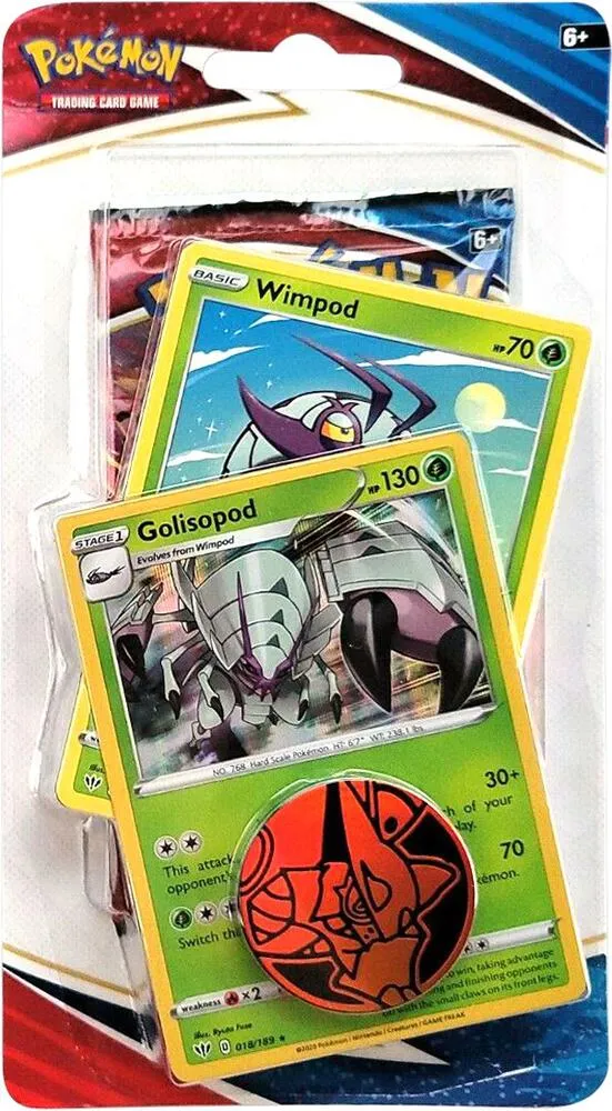 Battle Styles Premium Checklane Blister [Golisopod] — SWSH05: Battle Styles — Pokemon